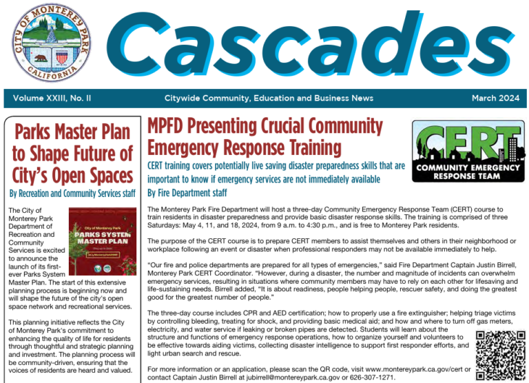 MPK Cascades Newspaper for March 2024 Now Available for Download